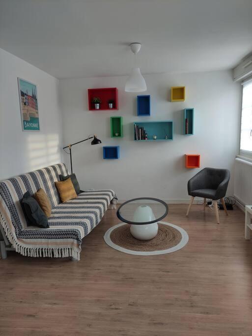 Bayonne Appartement 3 Etoiles A 5 Min De La Gare Exteriör bild
